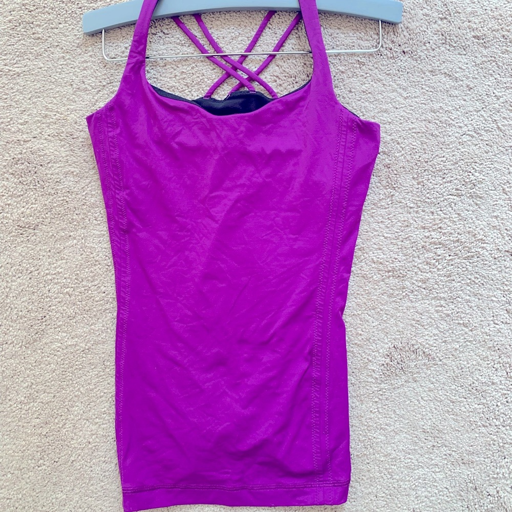Lululemon tank top sports bra
